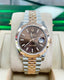 Rolex Datejust 41 126301 Chocolate Dial Jubilee SS/18K Rose Gold Box and Papers MINT