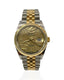 Rolex Datejust 126233 36mm Steel & Yellow Gold Champagne Palm Motif Index Dial Jubilee Bracelet Unworn Box And Papers