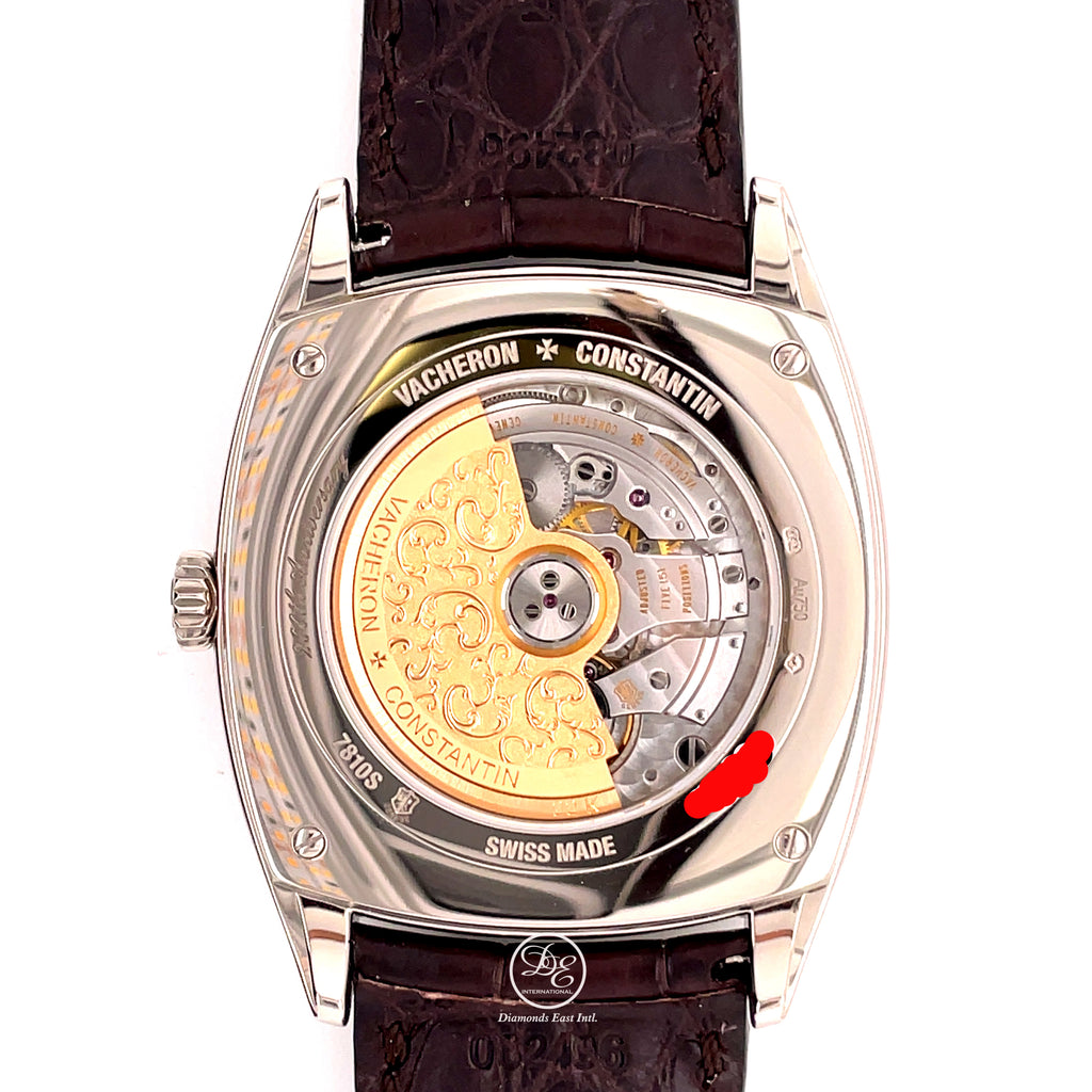 VACHERON CONSTANTIN Harmony Dual Time 7810S/000G-B050 18K White