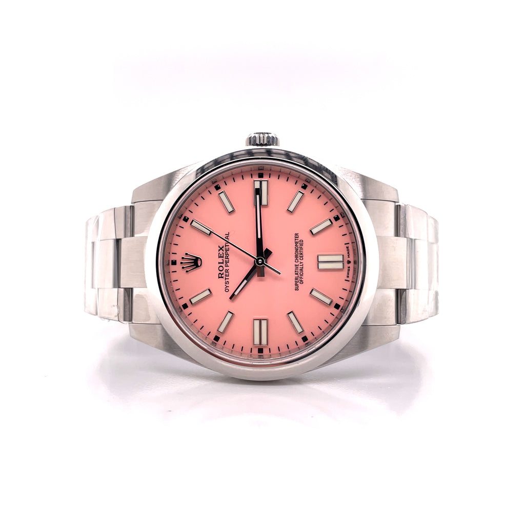 Rolex oyster perpetual 41 pink Clearance