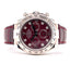 Rolex Daytona 116519 White Gold Factory Diamond Rubellite Grossular Dial Box and Papers PreOwned