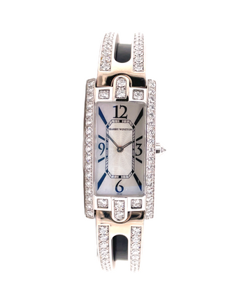 Harry Winston Avenue 330LQW Factory White Gold With Factory Diamonds PreOwned - Diamonds East Intl.