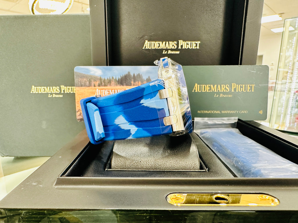 Audemars Piguet 44 Royal Oak Offshore Chronograph 26400SO Limited Edition 400pc B/P Full Service AP - Diamonds East Intl.
