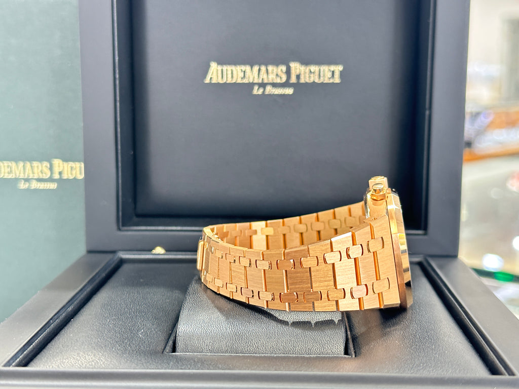 Audemars Piguet Rose Gold Bracelet for Royal Oak 1220or.01 - Watch  Accessories, Watch Bands - Jomashop