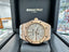 Audemars Piguet Royal Oak 41mm 18k Rose Gold Silver Dial Watch 15400or.oo.d088cr.01 MINT