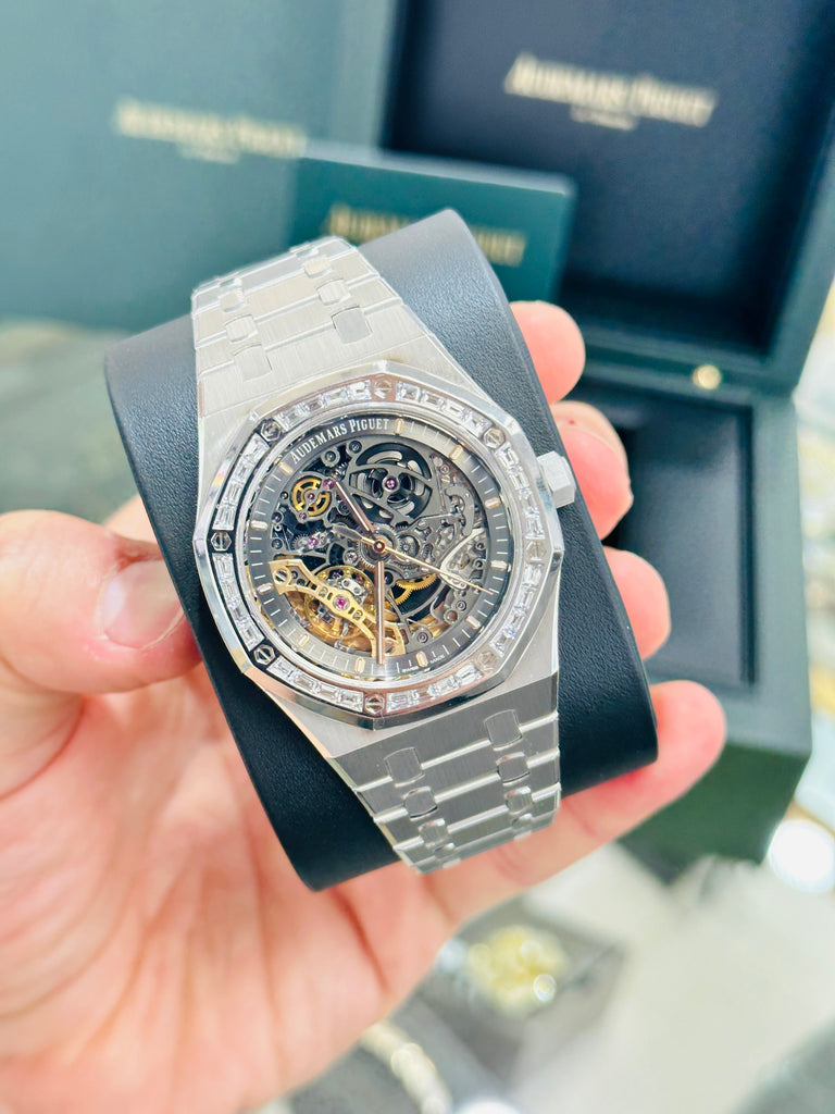 Audemars Piguet Royal Oak Double Balance Wheel Openwork White Gold