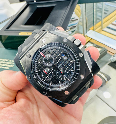 Audemars Piguet Royal Oak Offshore Chronograph 26402CE Ceramic Box And Papers - Diamonds East Intl.