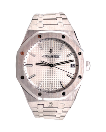 Audemars Piguet Royal Oak  White/Silver Dial 15500ST.OO.1220ST.04 B&P Unworn - Diamonds East Intl.