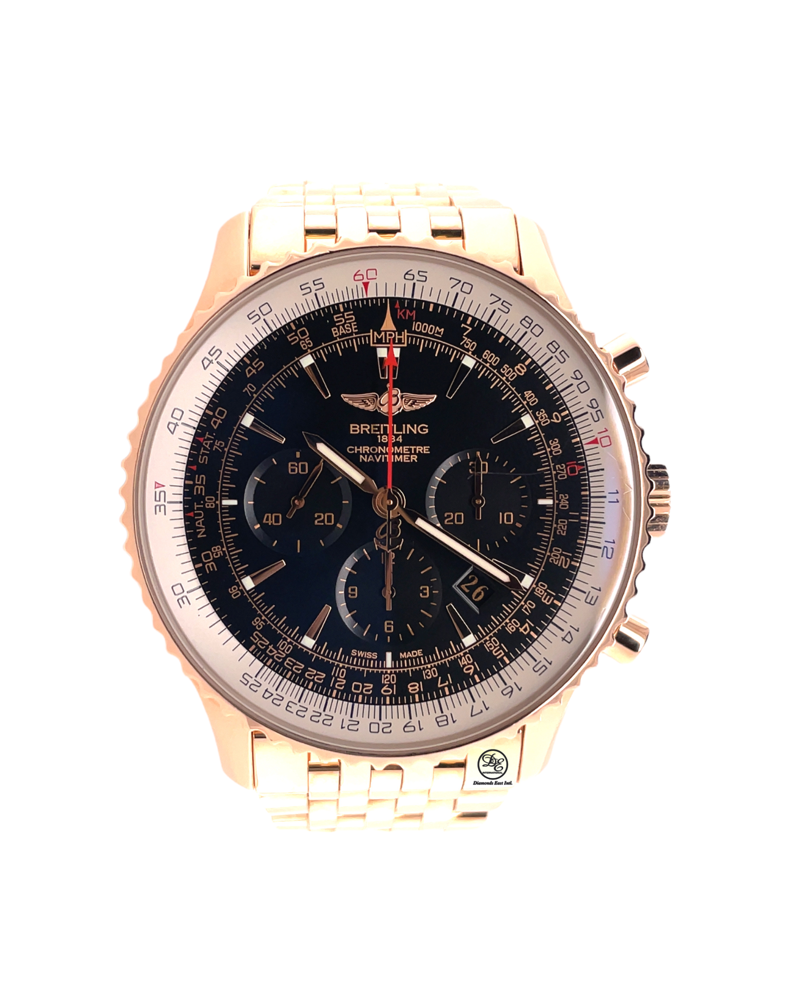 Breitling navitimer 2025 gold limited edition