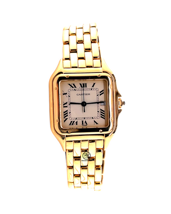 Cartier Panthère 883969 Large Yellow Gold, quartz movement PreOwned - Diamonds East Intl.
