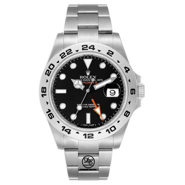 Rolex Oyster Perpetual Explorer II 216570 Black Dial (Unworn) - Diamonds East Intl.