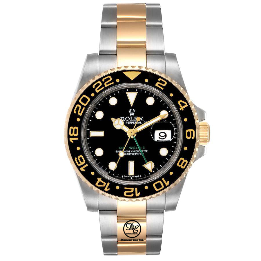 Rolex gmt master black gold Clearance