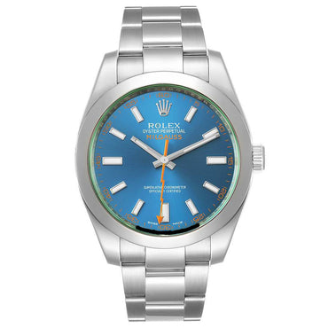 Diamond clearance rolex milgauss