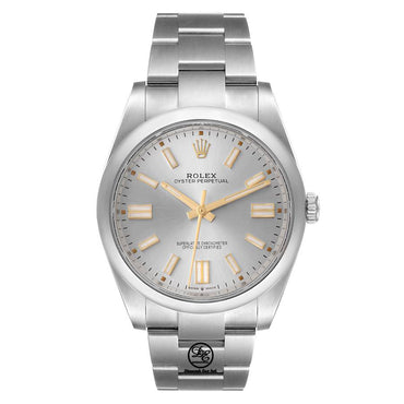 Rolex Oyster Perpetual 41mm 124300 Silver Dial UNWORN Box And Papers - Diamonds East Intl.