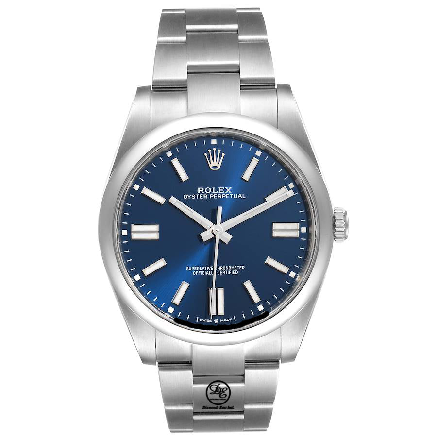 Rolex oyster perpetual blue 41mm Clearance
