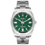 Rolex Oyster Perpetual 124300 41mm GREEN Dial Stainless Steel Watch UNWORN