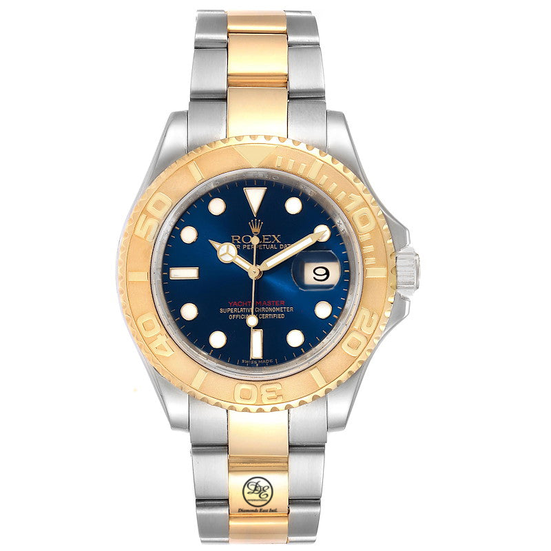 Rolex yacht master blue and gold Clearance