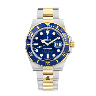 Rolex Submariner 41mm 126613LB 18K Yellow Gold/Steel Blue Ceramic Watch UNWORN - Diamonds East Intl.