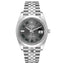 Rolex DateJust 41mm 126300 Federer Dial Smooth Bezel Preowned box and papers