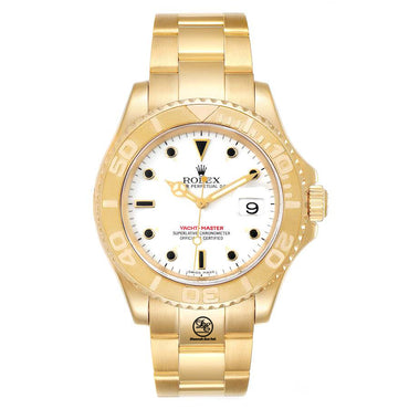 Rolex Yacht-Master 16628 40mm Oyster 18K Yellow Gold Date Watch *MINT CONDITION - Diamonds East Intl.