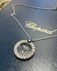 Chopard Happy Diamonds Necklace 18K white gold 3.37CT Diamonds 1.46CT Sapphires 799466-1903 BRAND NEW