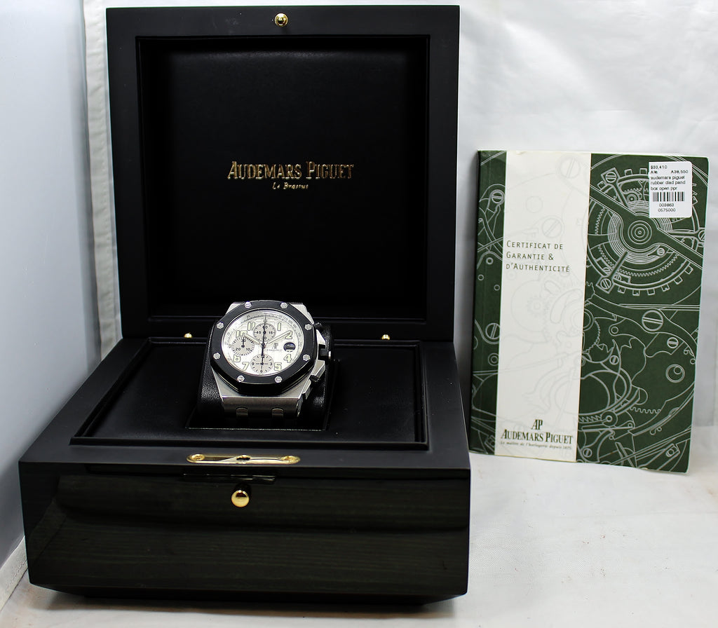 Audemars Piguet Royal Oak Offshore Chronograph Rubber Clad 25940SK.OO.D002CA.02.A Box/Papers