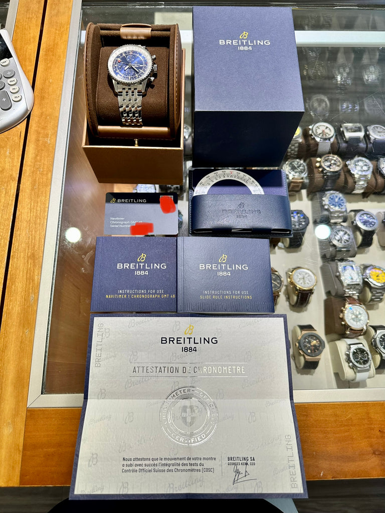 38083: Breitling Navitimer World Chronograph 46, Ref. A24322 – Paul Duggan  Fine Watches