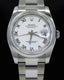 Rolex Datejust 36mm 116200  Oyster Perpetual White Roman Dial