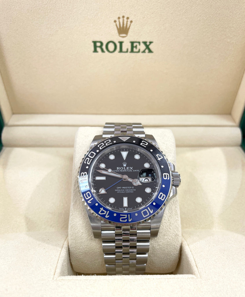 Rolex GMT-Master II 126710BLNR BATMAN BATGIRL Box and Papers PreOwned