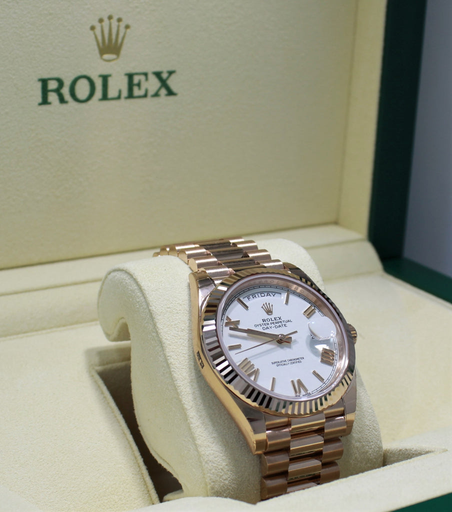 Rolex Oyster Perpetual Day-Date 40 228235 WRP (Unworn) - Diamonds East Intl.