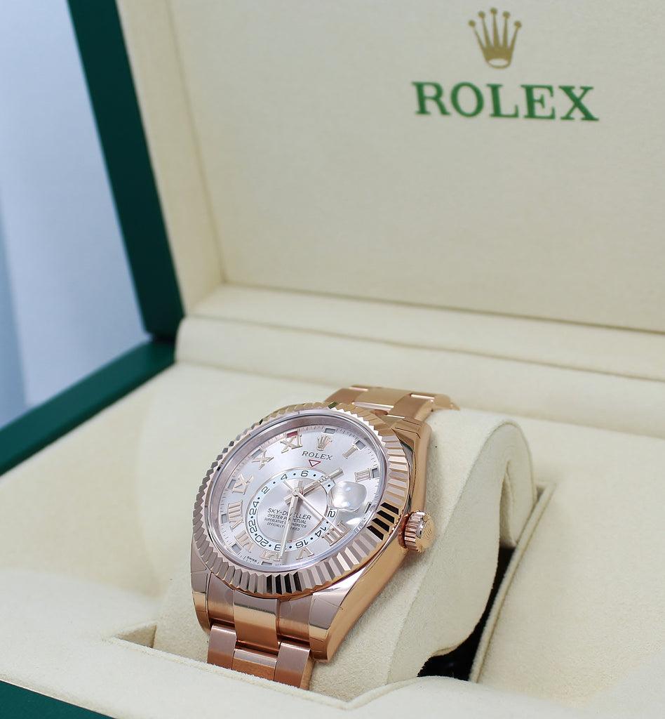 Rolex Sky-Dweller 18K Rose Gold 326935 - Diamonds East Intl.