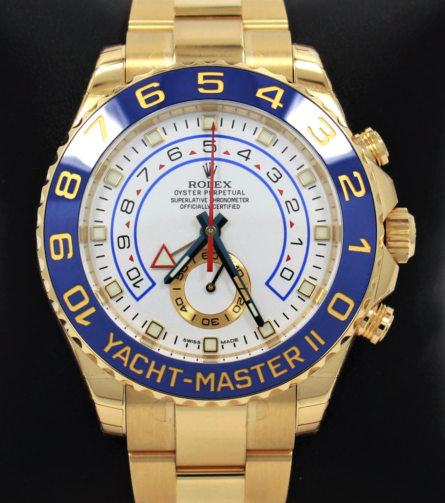 Rolex Yacht-Master II 116688 18K Yellow Gold UNWORN FULLY STICKRED