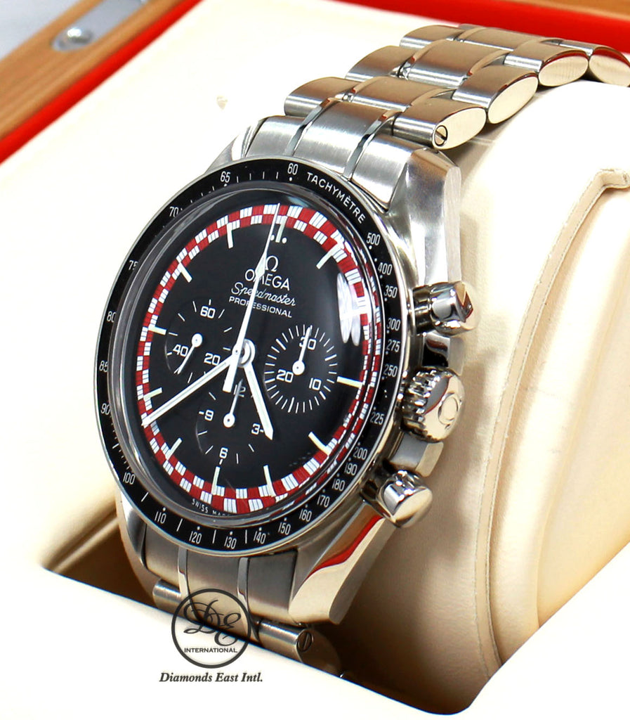 Omega Speedmaster Moonwatch Tintin Chronograph Mens Watch BOX/PAPER 31130423001004 - Diamonds East Intl.