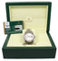 ROLEX Day Date II President 218239 18k White Gold FACTORY Sapphire Diamond Dial BOX/PAPER - Diamonds East Intl.