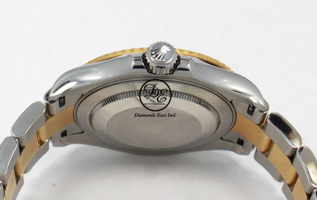 Rolex Yachtmaster Steel and Gold 16623 Onyx Markers