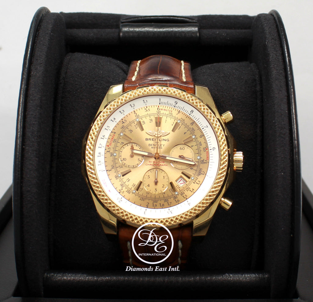 Breitling For Bentley Motors LIMITED EDITION Chronograph H25362 18K Rose Gold - Diamonds East Intl.