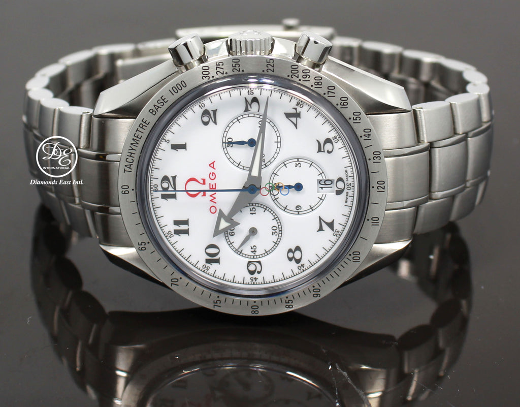 Omega Speedmaster Broad Arrow Olympic Collection 42mm Automatic 32110425004001 BOX/PAPER - Diamonds East Intl.