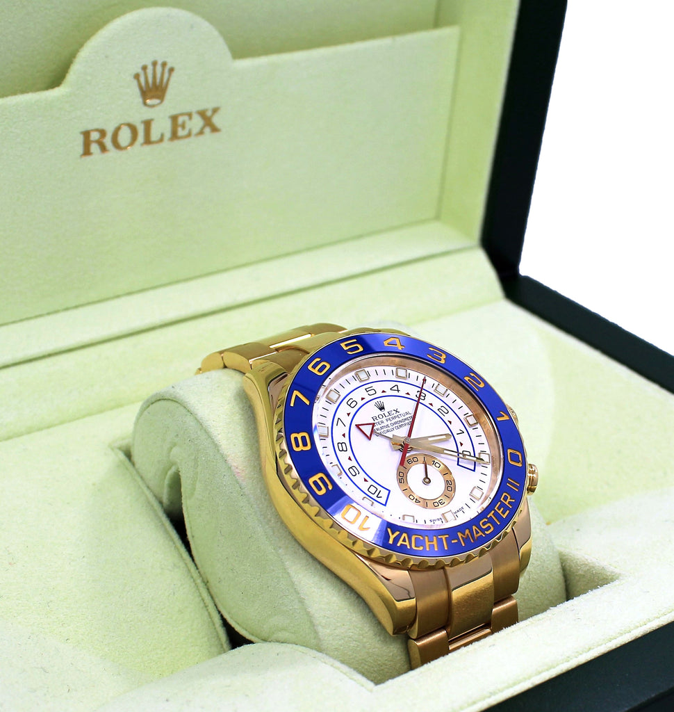 Rolex Yacht-Master II 116688 18K Yellow Gold BOX/PAPERS - Diamonds East Intl.