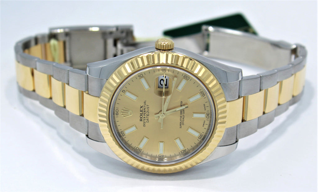Rolex Oyster Perpetual Datejust 41 116333 GLDSO - Diamonds East Intl.