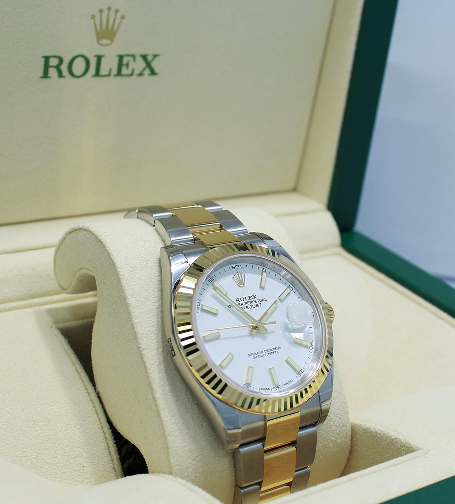 Rolex Oyster Perpetual Datejust 41 126333 WHTSJ Jubilee 18K Yellow Gold / SS Unworn