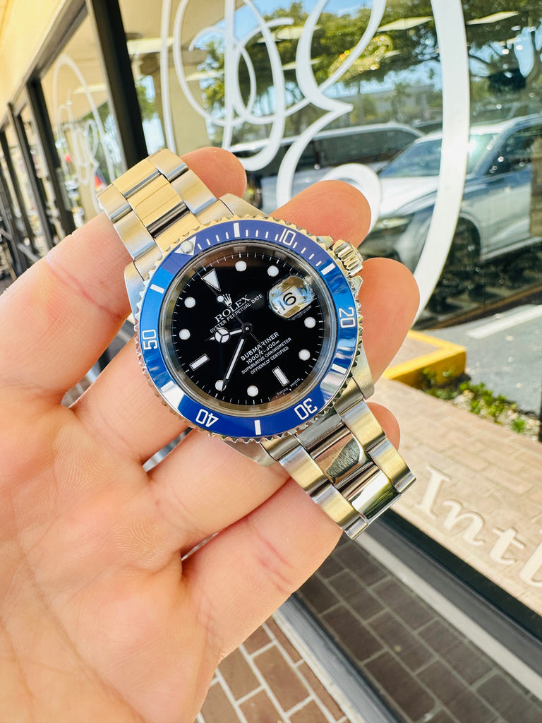 Rolex submariner blue ceramic bezel Clearance