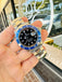 Rolex Submariner 16610 Steel Custom Blue Ceramic Bezel Watch MINT - Diamonds East Intl.
