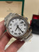 Rolex Datejust 41mm 126334 White Roman Dial White gold Fluted bezel Box and Papers Unworn - Diamonds East Intl.