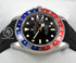 Rolex GMT MASTER PEPSI 16700 BLUE/RED 40mm Steel Oyster Black Rubber B - Diamonds East Intl.