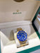 Rolex 116618lb Submariner Date Blue SERTI Factory Diamond Dial Ceramic Bezel 18k Solid Gold