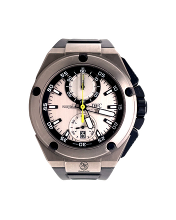 IWC Ingenieur Chronograph Nico Rosberg Edition IW379603 Box and Papers PreOwned - Diamonds East Intl.