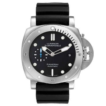 Panerai Luminor Submersible 47mm Automatic Titanium Pam1305 Unworn Box and Papers - Diamonds East Intl.