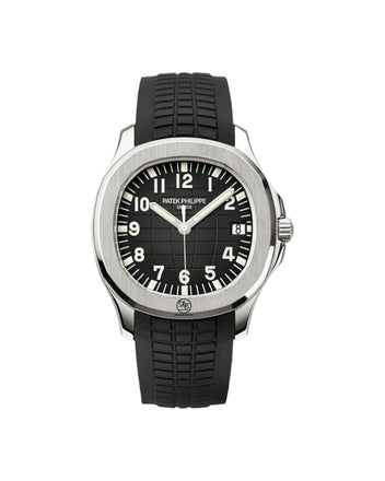 Patek Philippe AQUANAUT 5167A 40mm Steel Black Dial Automatic Watch MINT - Diamonds East Intl.