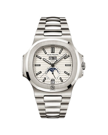 Patek Philippe Nautilus Annual Calendar Moon Phases 5726/1A-010 Box/Papers UNWORN 2019 - Diamonds East Intl.