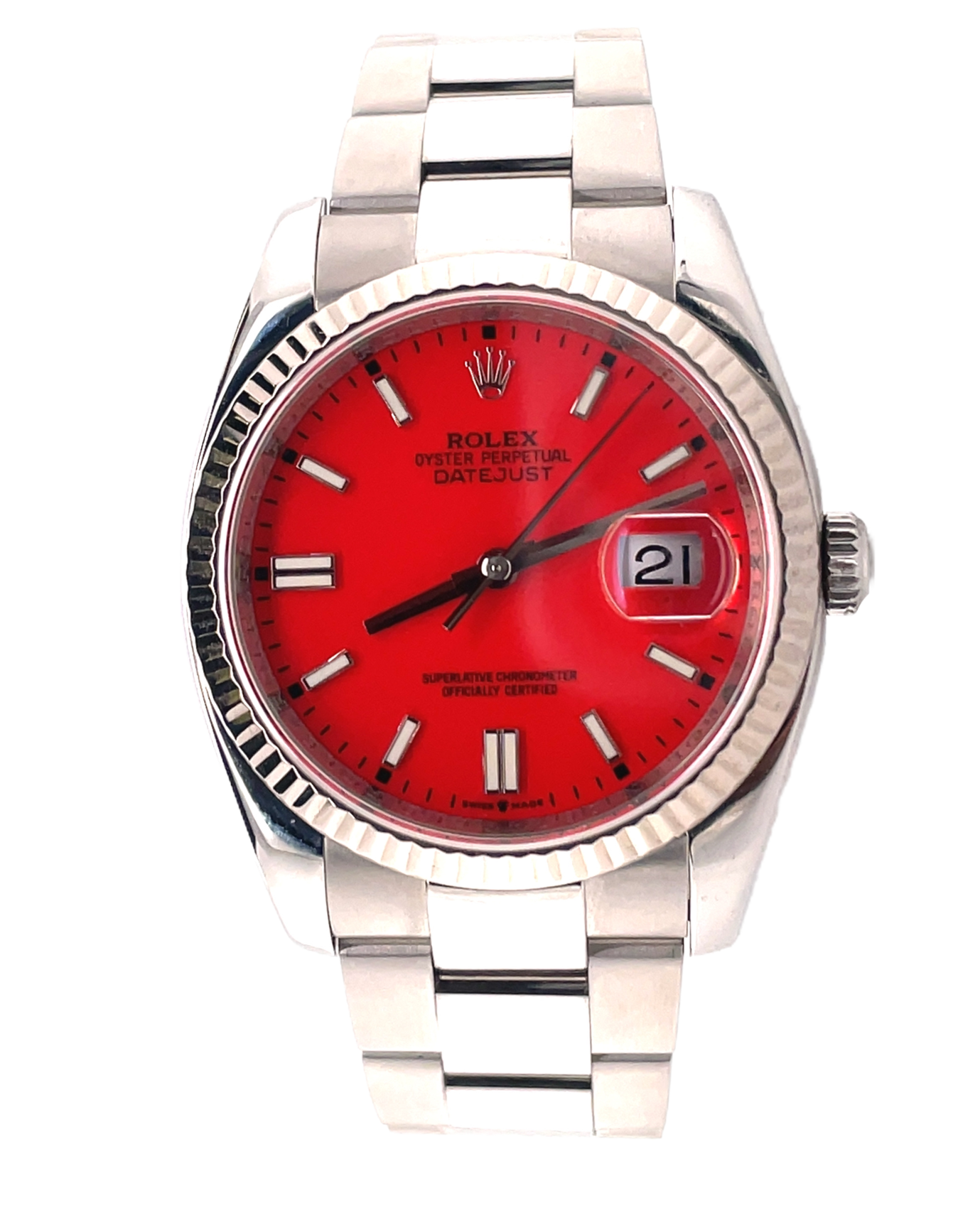 REE♡ 116200 | Hidden Clasp | Rolex Datejust Watch | 36Mm | Red